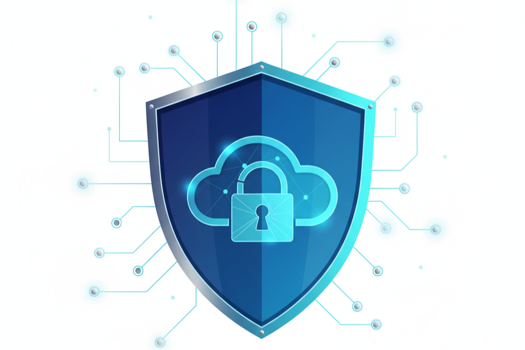 Cyber Security and Cloud Icon